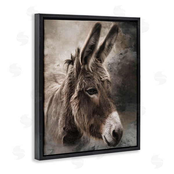 Stupell Industries Robin-Lee Viera | All Ears Donkey Wall Art
