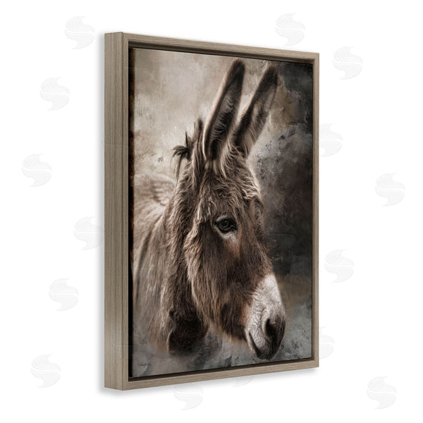Stupell Industries Robin-Lee Viera | All Ears Donkey Wall Art