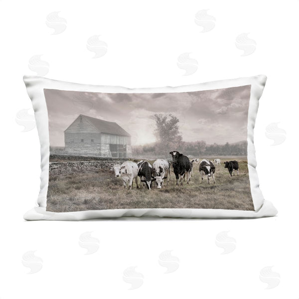 Stupell Industries Robin-Lee Viera | Cows On The Ranch Printed Throw Pillow