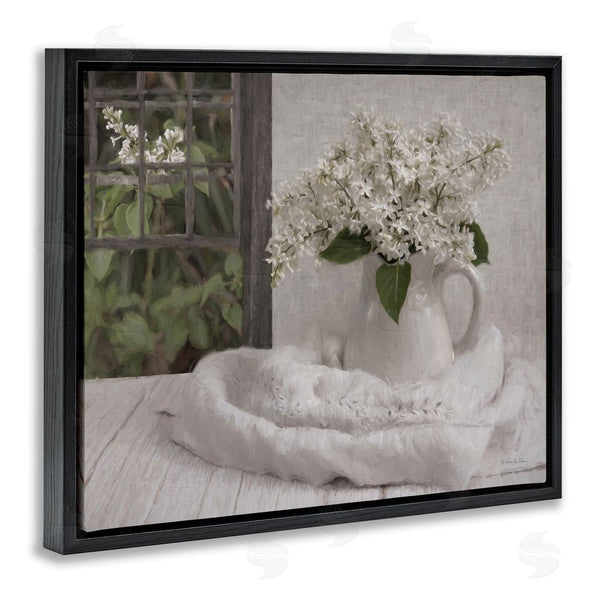 Stupell Industries Robin-Lee Viera | Fresh Lilacs Still Life Wall Art