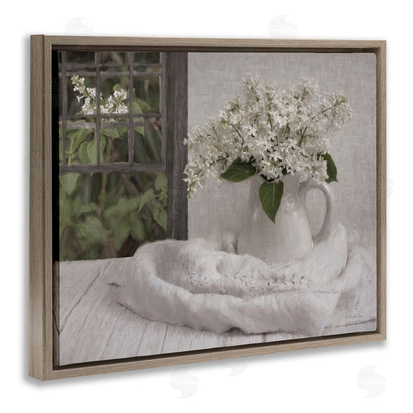 Stupell Industries Robin-Lee Viera | Fresh Lilacs Still Life Wall Art