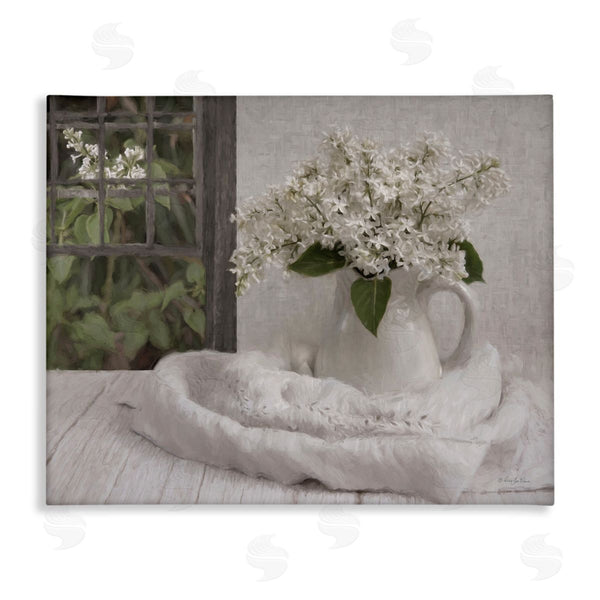 stupell industries Robin-Lee Viera | Fresh Lilacs Still Life Wall Art
