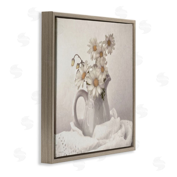 Stupell Industries Robin-Lee Viera | Simple Pleasures Daisy Vase Wall Art