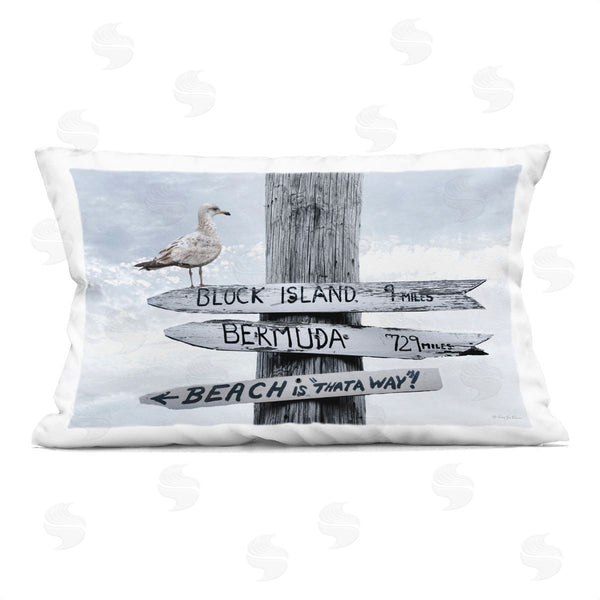 stupell industries Robin-Lee Viera | Vacation Beach Signs with Seagull