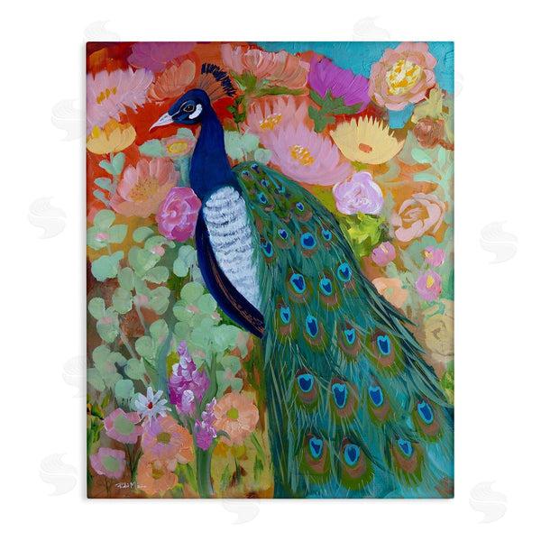 stupell industries Robin Maria | Bundle of Florals & Peacock