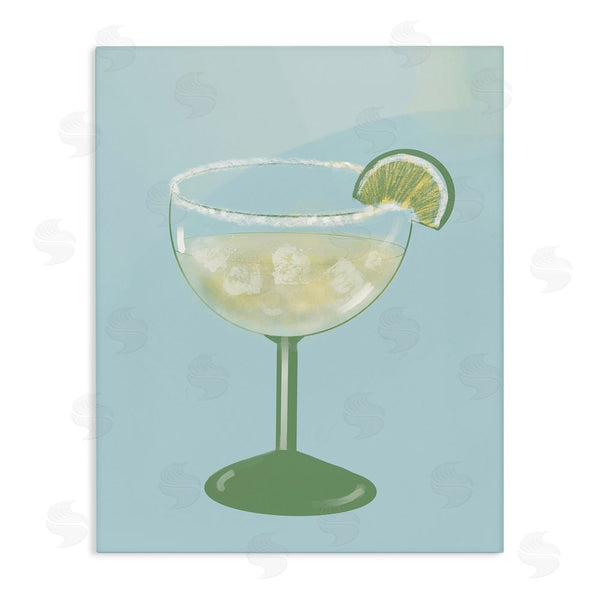 stupell industries Robin Maria | Margarita Glass over Blue Wall Art
