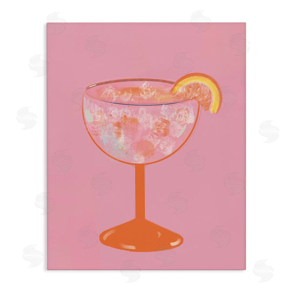 stupell industries Robin Maria | Paloma Glass over Pink Wall Art