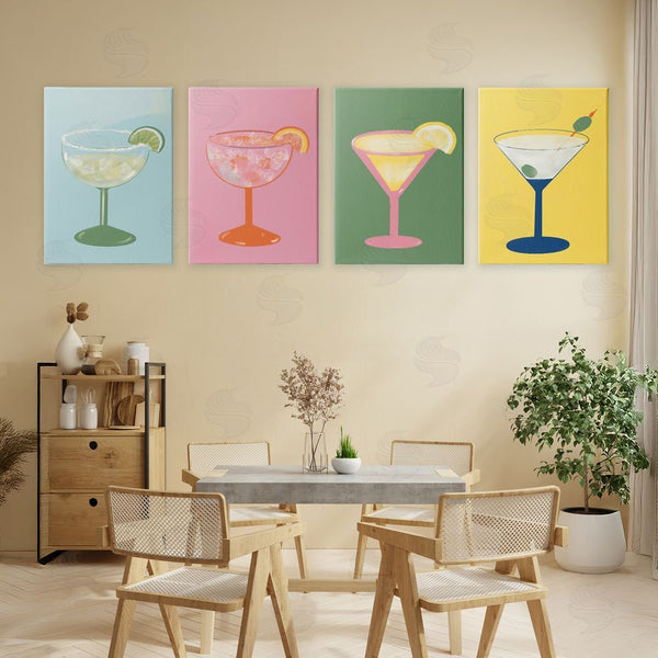 Stupell Industries Robin Maria | Stylish & Fun Cocktails Wall Art