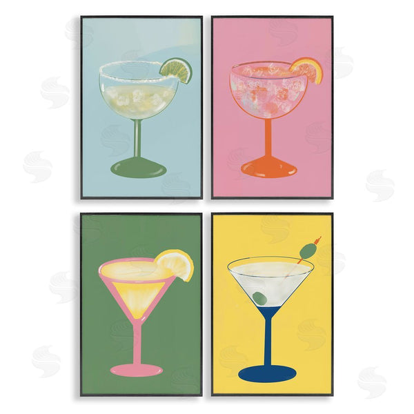 Stupell Industries Robin Maria | Stylish & Fun Cocktails Wall Art