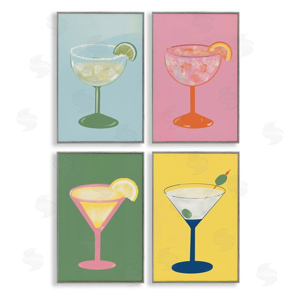 Stupell Industries Robin Maria | Stylish & Fun Cocktails Wall Art