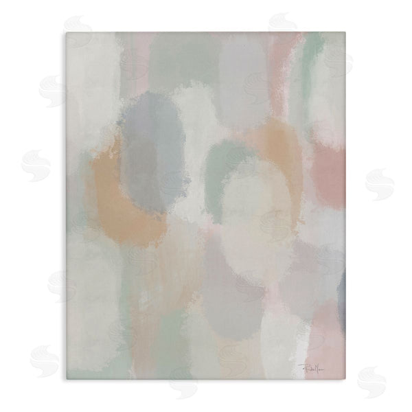 stupell industries Robin Maria | Tranquil Pastel Abstract Painting Soft Pink Beige Shapes Wall Art