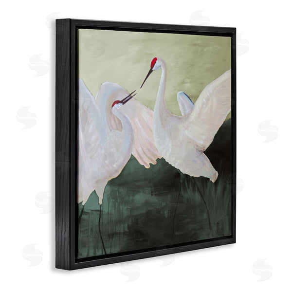Stupell Industries Robin Maria | White Sandhill Cranes Wall Art