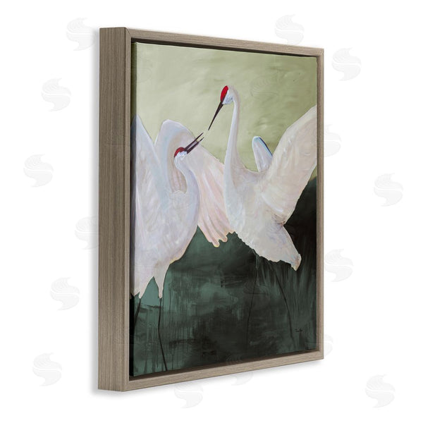 Stupell Industries Robin Maria | White Sandhill Cranes Wall Art