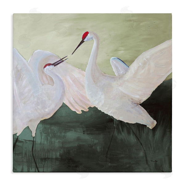 stupell industries Robin Maria | White Sandhill Cranes Wall Art