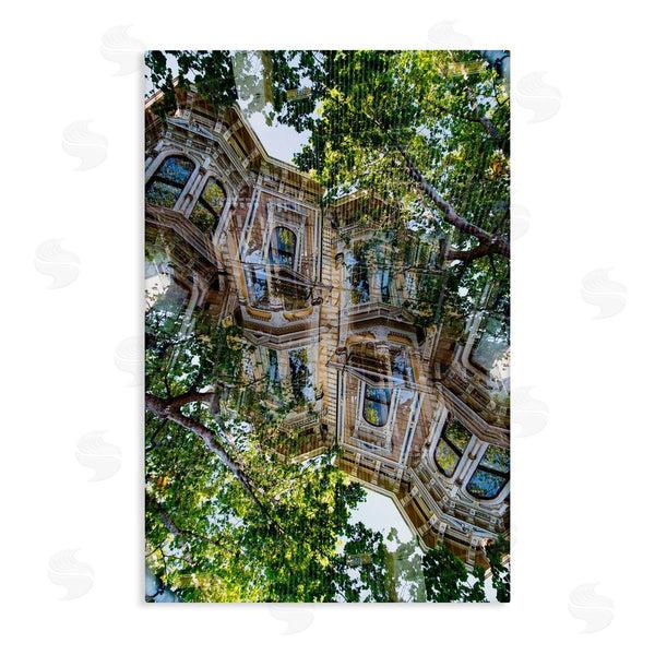 stupell industries Robin Vandenabeele | Buildings In Trees Surrealism
