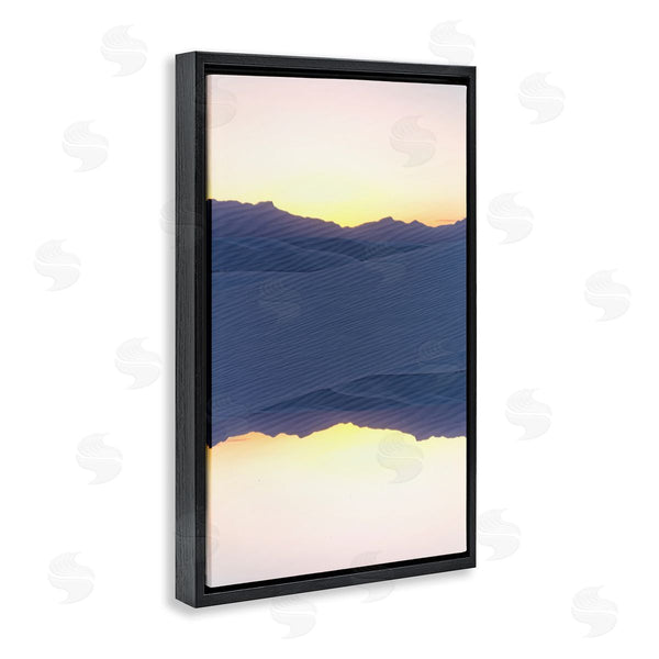 Stupell Industries Robin Vandenabeele | Desert Sunset Surreal Reflection