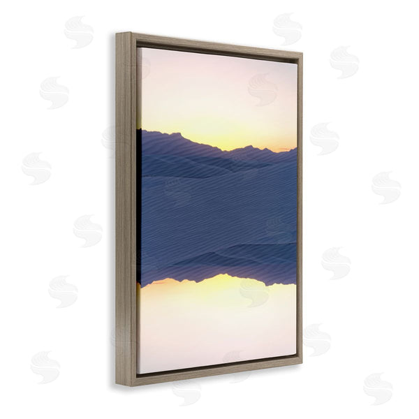 Stupell Industries Robin Vandenabeele | Desert Sunset Surreal Reflection