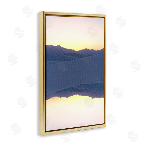 Stupell Industries Robin Vandenabeele | Desert Sunset Surreal Reflection
