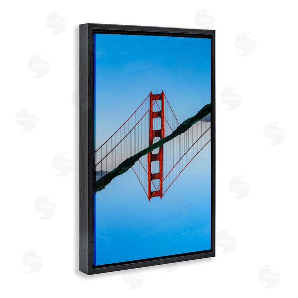 Stupell Industries Robin Vandenabeele | Iconic Bridge Symmetry