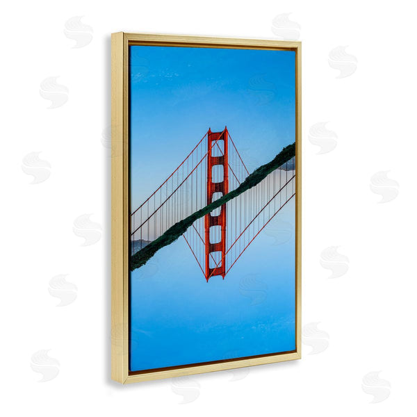 Stupell Industries Robin Vandenabeele | Iconic Bridge Symmetry