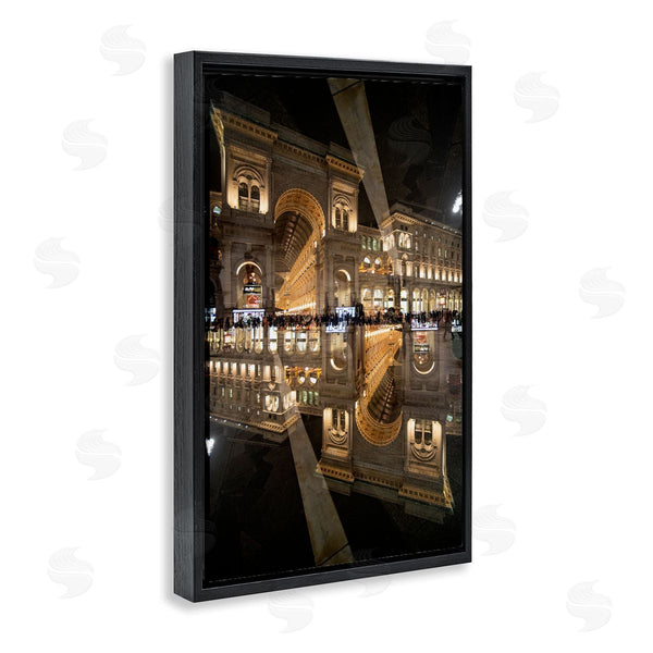 Stupell Industries Robin Vandenabeele | Illuminated Architecture Symmetry