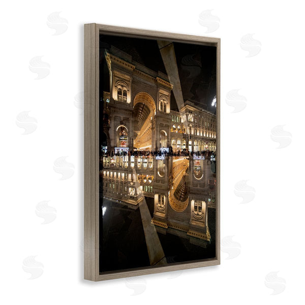 Stupell Industries Robin Vandenabeele | Illuminated Architecture Symmetry
