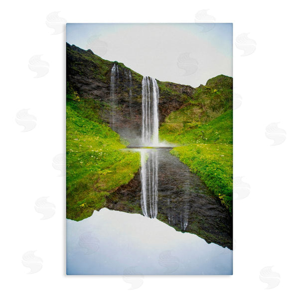 stupell industries Robin Vandenabeele | Lush Waterfall Reflection