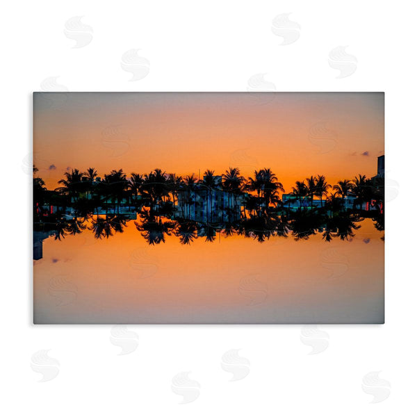 stupell industries Robin Vandenabeele | Reflecting Sunset Palms