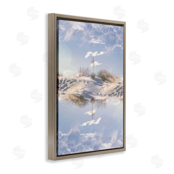 Stupell Industries Robin Vandenabeele | Sprouting From Beach Dune Reflection