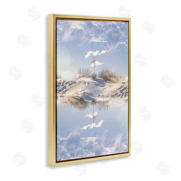 Stupell Industries Robin Vandenabeele | Sprouting From Beach Dune Reflection