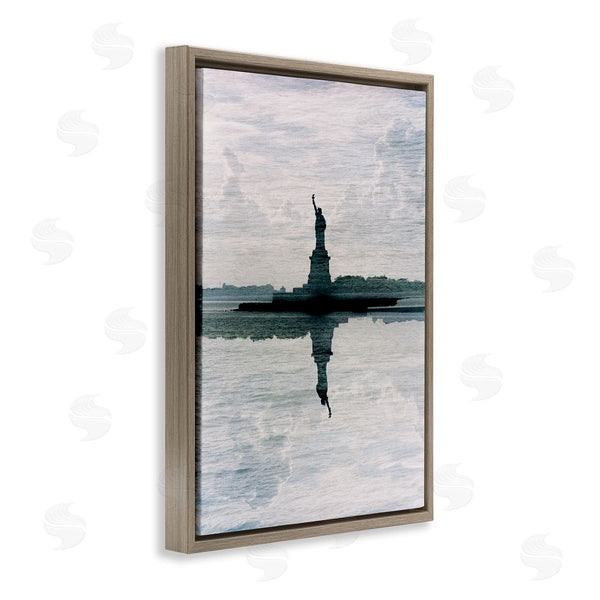 Stupell Industries Robin Vandenabeele | Statue Of Liberty Reflection
