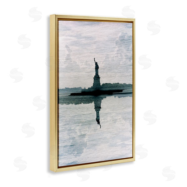 Stupell Industries Robin Vandenabeele | Statue Of Liberty Reflection
