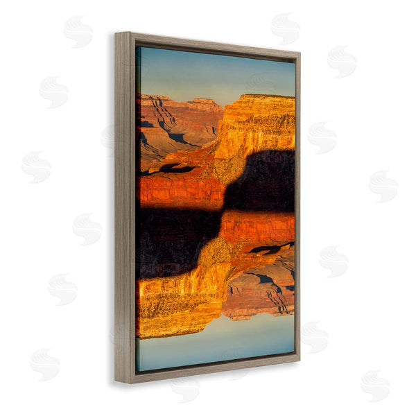Stupell Industries Robin Vandenabeele | Surreal Canyon Reflection