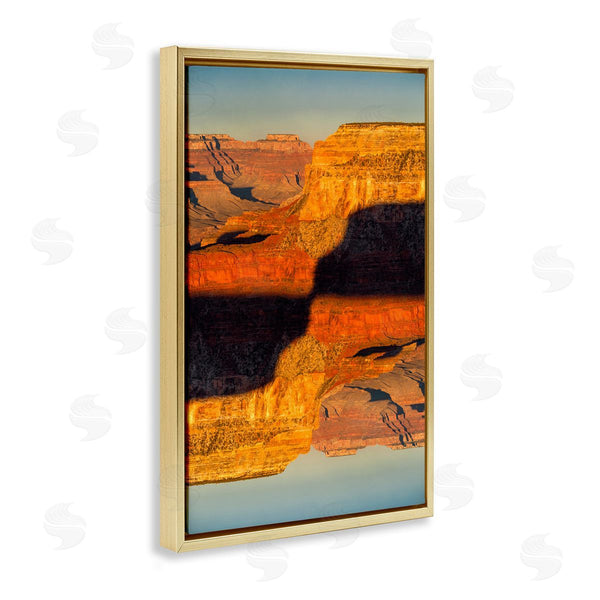 Stupell Industries Robin Vandenabeele | Surreal Canyon Reflection