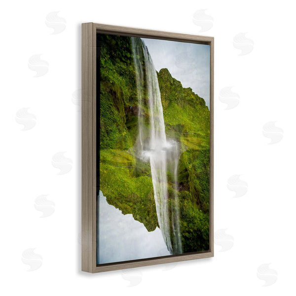 Stupell Industries Robin Vandenabeele | Surreal Waterfall Reflection