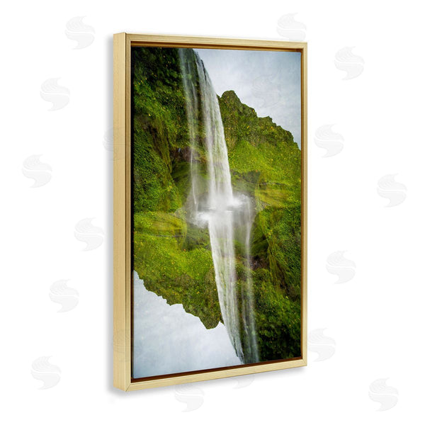 Stupell Industries Robin Vandenabeele | Surreal Waterfall Reflection