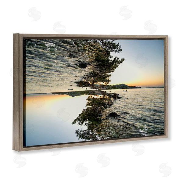 Stupell Industries Robin Vandenabeele | Surrealist Nature Sunrise