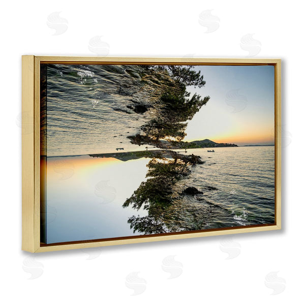 Stupell Industries Robin Vandenabeele | Surrealist Nature Sunrise