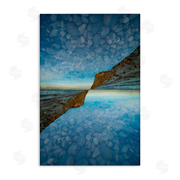 stupell industries Robin Vandenabeele | Symmetrical Pebbles Reflection
