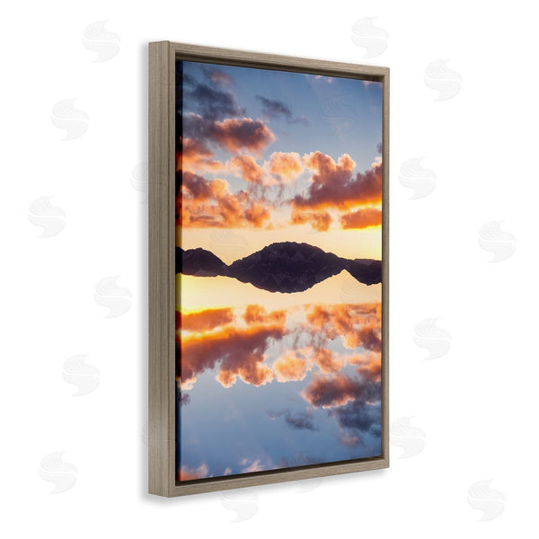 Stupell Industries Robin Vandenabeele | Vibrant Sunset Reflection
