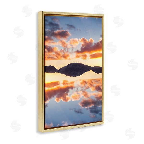 Stupell Industries Robin Vandenabeele | Vibrant Sunset Reflection
