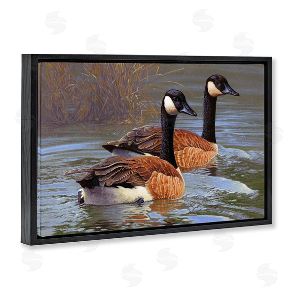 Stupell Industries Rod Lawrence | Backwater Canada Geese Wall Art