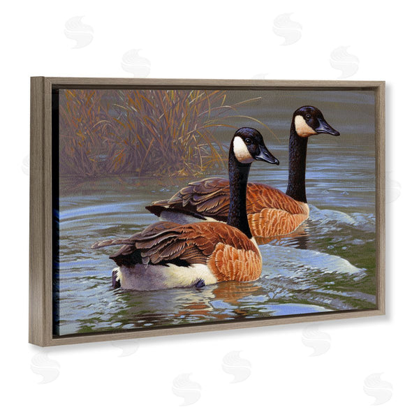 Stupell Industries Rod Lawrence | Backwater Canada Geese Wall Art