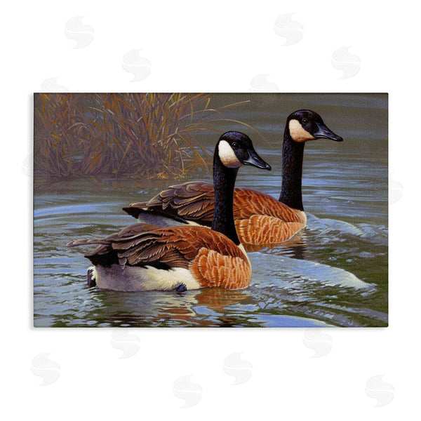 stupell industries Rod Lawrence | Backwater Canada Geese Wall Art