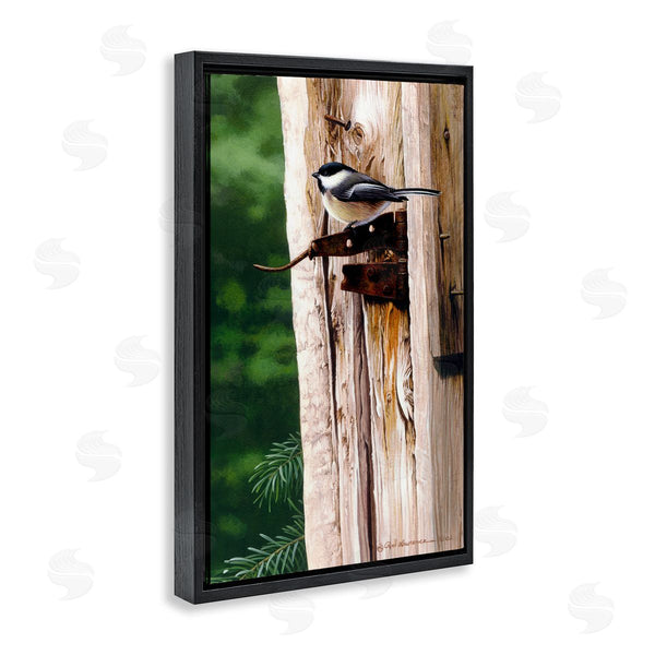 Stupell Industries Rod Lawrence | Bird On Rusty Perch Wall Art