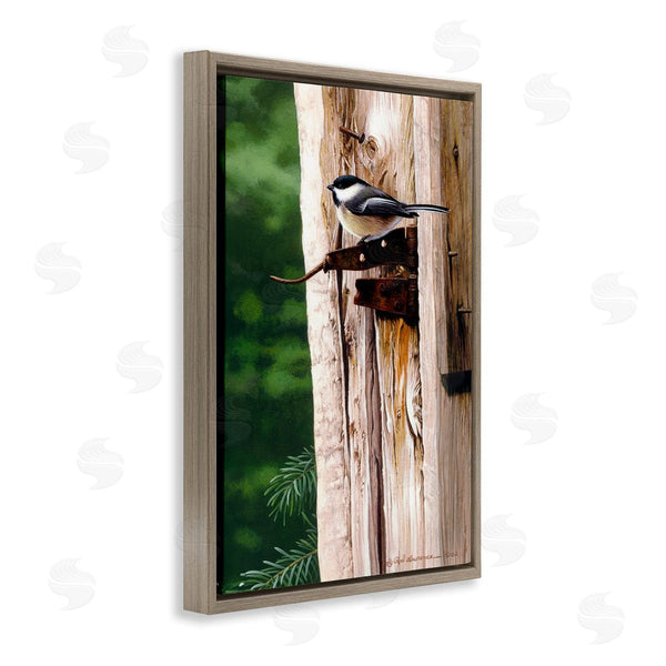 Stupell Industries Rod Lawrence | Bird On Rusty Perch Wall Art