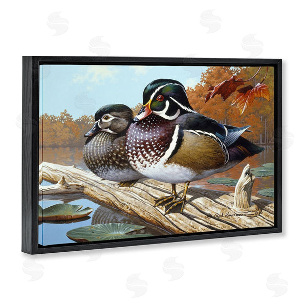 Stupell Industries Rod Lawrence | Duck Pair On Driftwood Wall Art