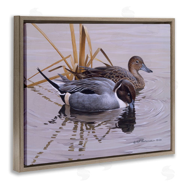 Stupell Industries Rod Lawrence | Ducks With Pond Ripples Wall Art