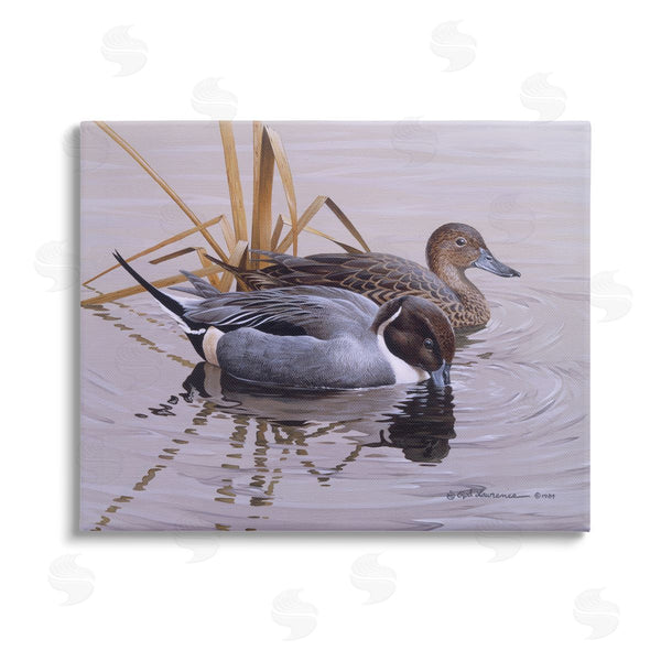 stupell industries Rod Lawrence | Ducks with Pond Ripples Wall Art