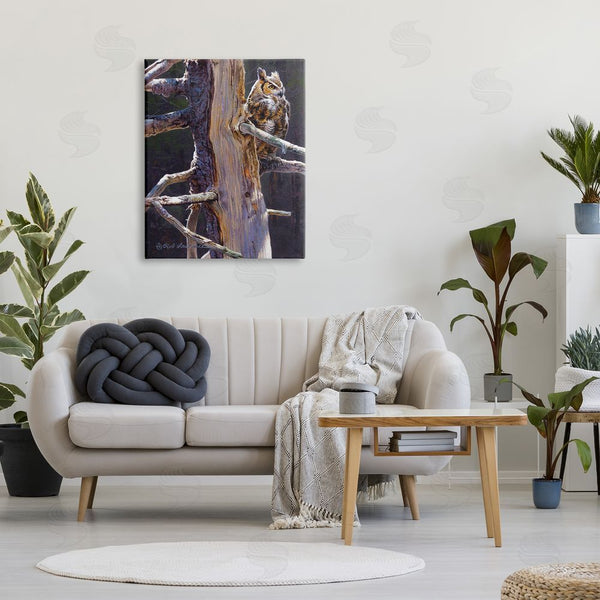Stupell Industries Rod Lawrence | Owl In Rustic Tree Wall Art